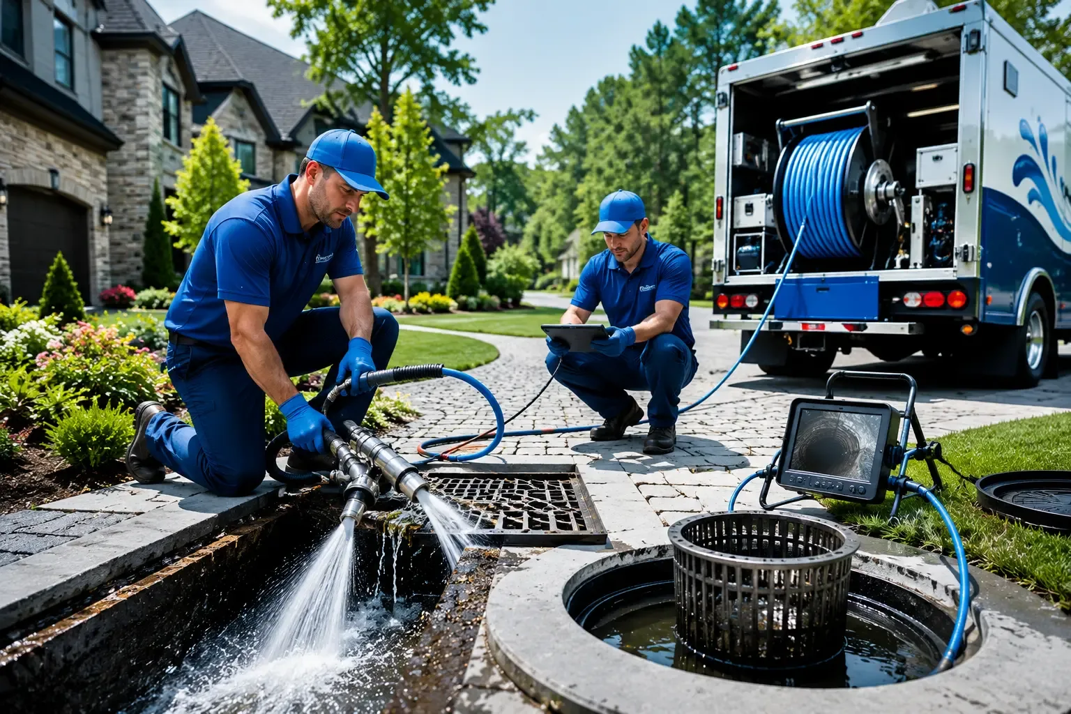 Local outdoor drain cleaning professionals in Vancourt, TX