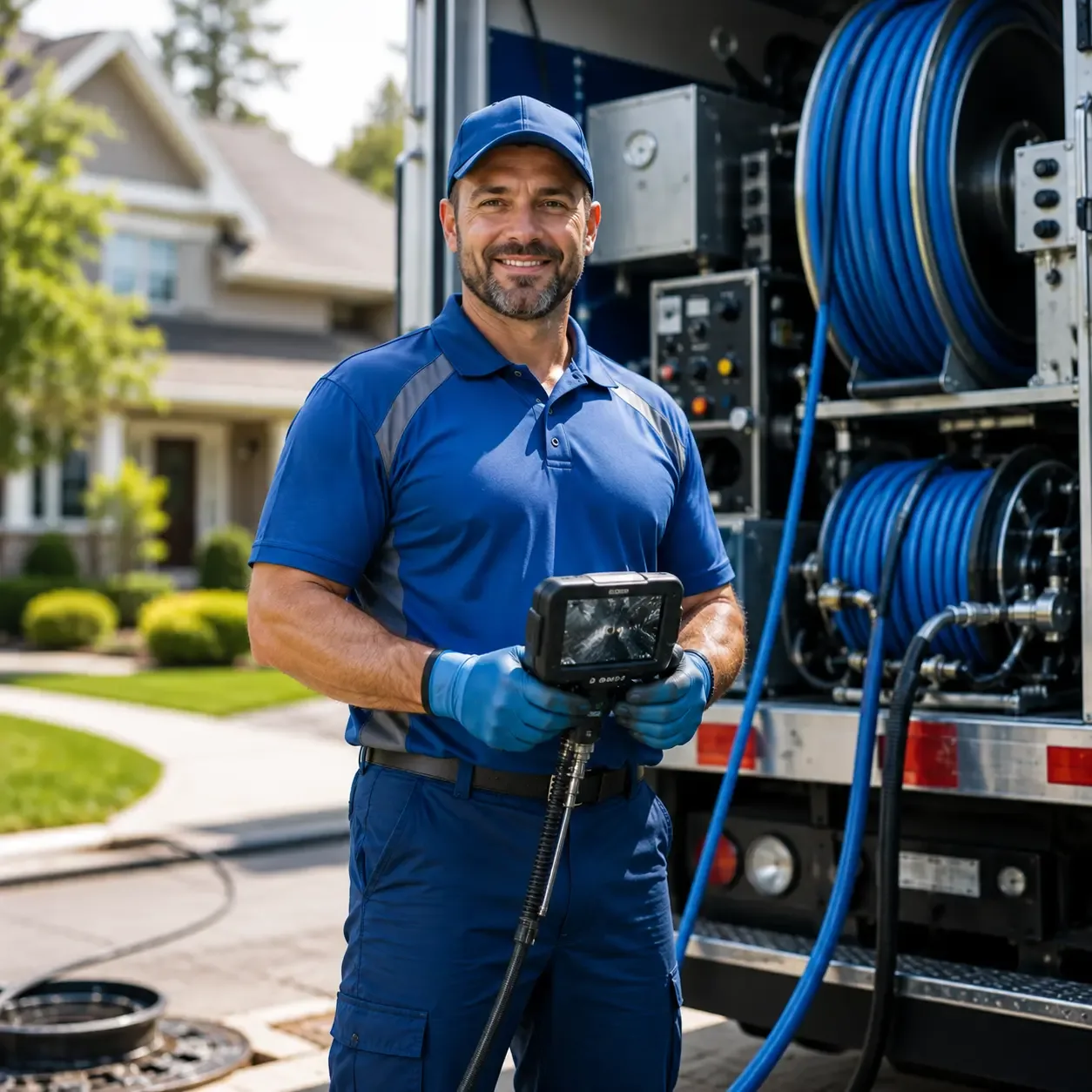 Local outdoor drain cleaning specialists in Vancourt, TX